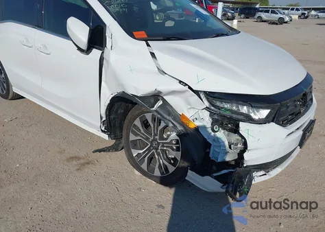 2025 Honda Odyssey Elite z USA, uszkodzony, nr VIN 5FNRL6H91SB049345